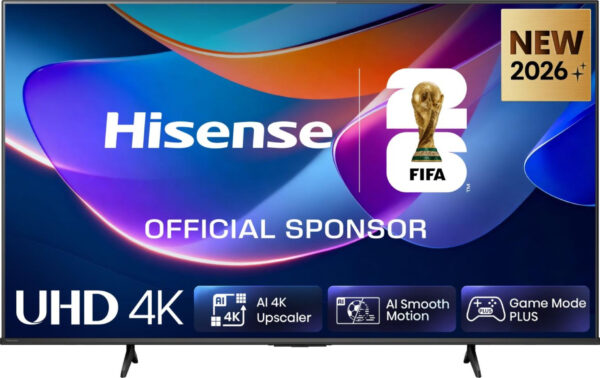 Телевизор Hisense 50A6S, 50" 4K DLED, HDR10+, Smart TV