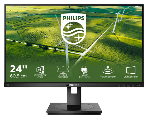 Монитор Philips 242B1G, 23.8" IPS FHD 75Hz