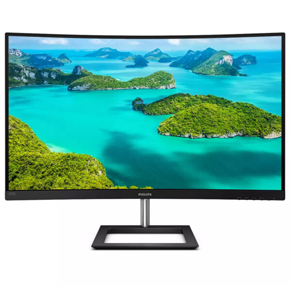 Монитор Philips 322E1C, 31.5" Curved 1500R VA FHD 75Hz