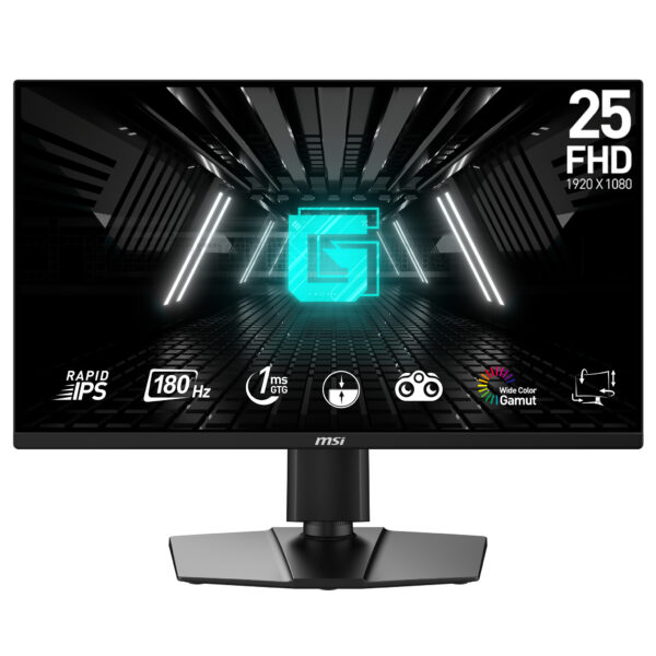 Монитор MSI G255PF E2, 24.5" IPS, 1920x1080 180Hz