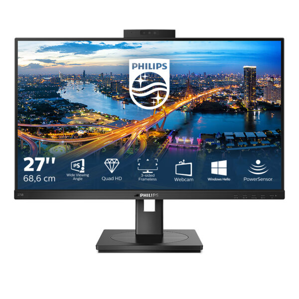 Монитор Philips 275B1H, 27" IPS, 2560x1440 75Hz