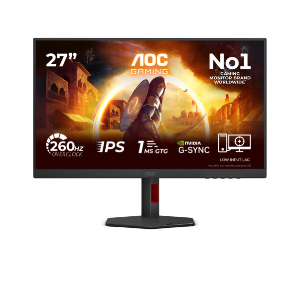 Монитор AOC 27G4ZR, 27" IPS, 1920x1080 260Hz