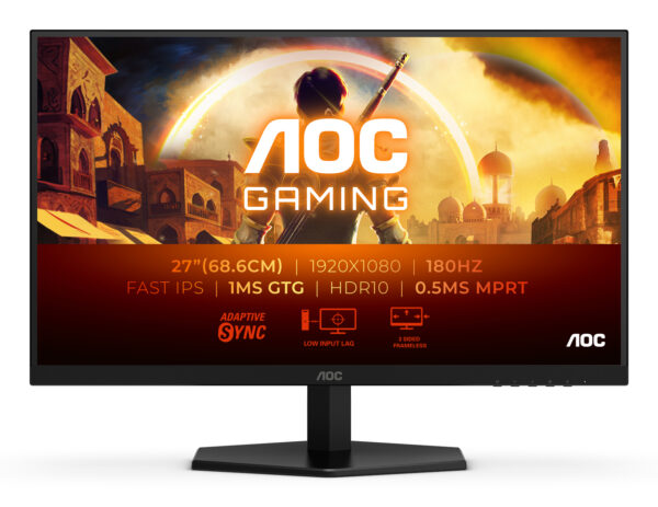 Монитор AOC 27G42E, 27" IPS, 1920x1080 180Hz