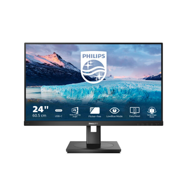 Монитор Philips 243S1, 23.8" IPS FHD 75Hz
