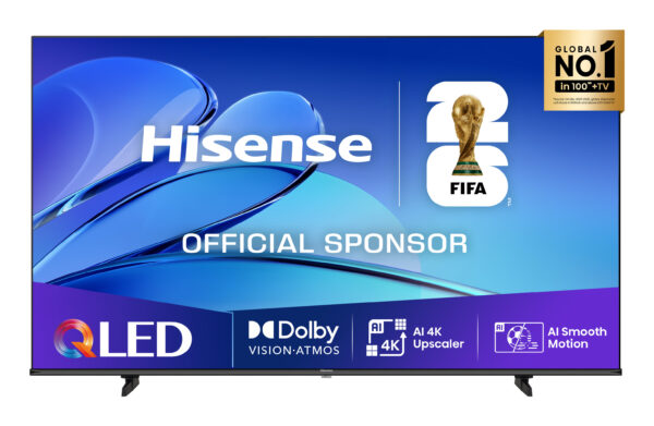 Телевизор Hisense 50E7Q, 50" 4K QLED, Quantum Dot, Smart TV