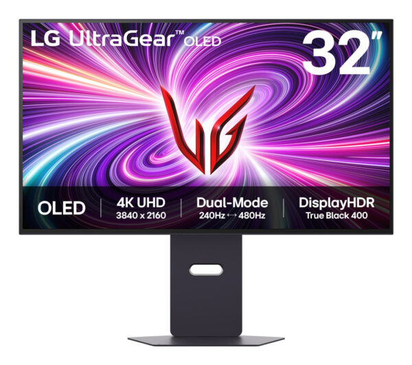 Монитор LG 32GS95UV-B, 31.5" OLED, 3840x2160 240Hz