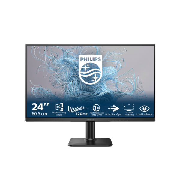 Монитор Philips 24E2N1110, 23.8" IPS, 1920x1080 120Hz