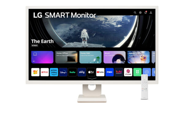 Монитор LG 32SR50F-W, 31.5" Smart IPS FHD, webOS, Wi-Fi