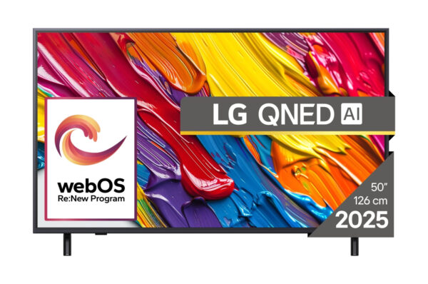 Телевизор LG 50QNED82A3B, 50" 4K QNED HDR, webOS 25 Smart