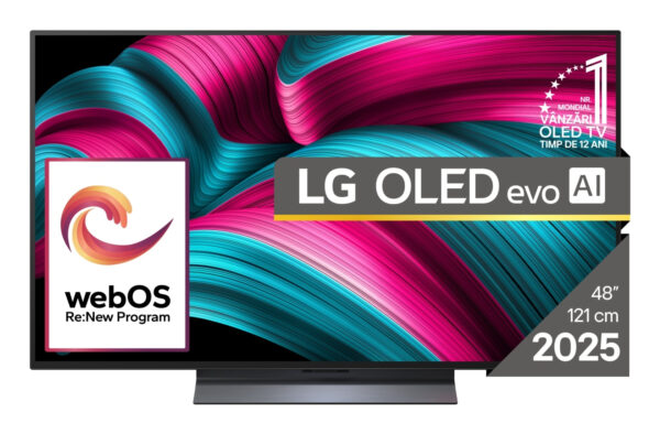 Телевизор LG OLED48C51LA, 48" OLED evo 4K 120Hz Smart TV