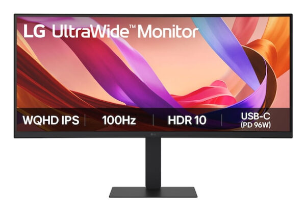 Монитор LG 34U650A-B, 34" Curved IPS, 3440x1440 100Hz