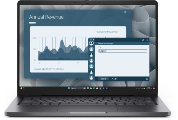 Лаптоп Dell Pro 14, 14" 300nits, Ryzen 5 PRO 230, 16GB/512GB