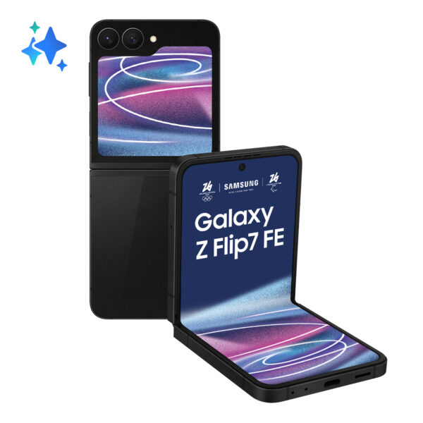 Смартфон Samsung Galaxy Z Flip7 FE, 128 GB, черен