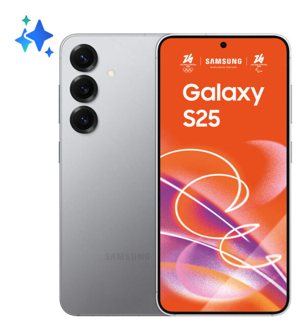 Смартфон Samsung Galaxy S25, 256 GB, сребрист