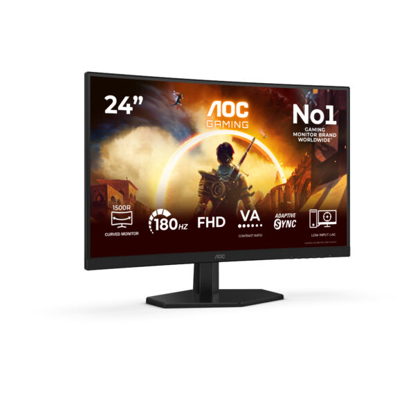 Монитор AOC C24G42FE, 23.6" Curved VA, 1920x1080 180Hz