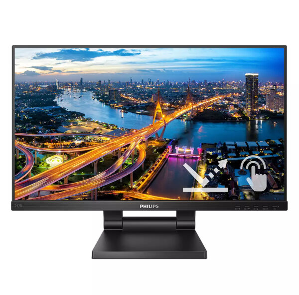Монитор Philips 242B1TC, 23.8" Touch IPS, 1920x1080 75Hz