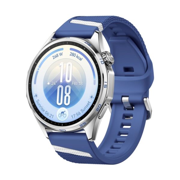 Смарт часовник Huawei Watch GT 7, 46 mm, син/бял + FreeBuds SE 4
