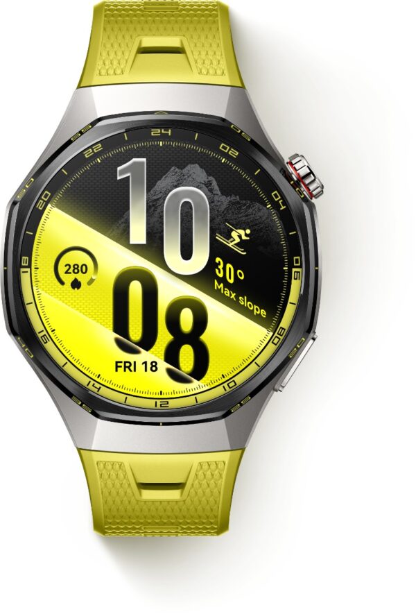 Смарт часовник Huawei Watch GT 7 Pro, 46 mm, жълт + FreeBuds SE 4
